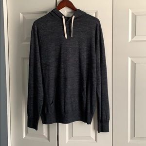 J. Crew cotton linen hoodie